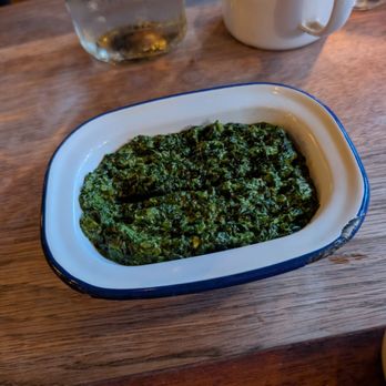 Flat Iron Spitalfields - Creamed Spinach - Steakhouses Near Me - London, XGL