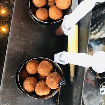 Topgolf - Donut holes - injectable .. Bavarian cream, chocolate, raspberry - Sports Bars Near Me - Glendale, Arizona Topgolf - Donut holes - injectable .. Bavarian cream, chocolate, raspberry - Sports Bars Near Me - Glendale, Arizona