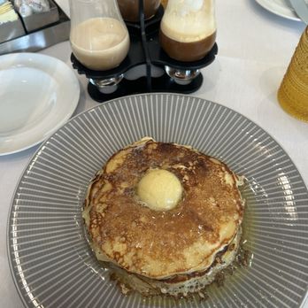 Fieldings Steak - Lemon Cream cheese pancakes - Steakhouses Near Me - Houston, Texas