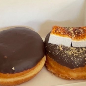 Five Daughters Bakery - Yeast Raised - Boston Cream (Filled) and S'mores - Donuts Near Me - Atlanta, Georgia