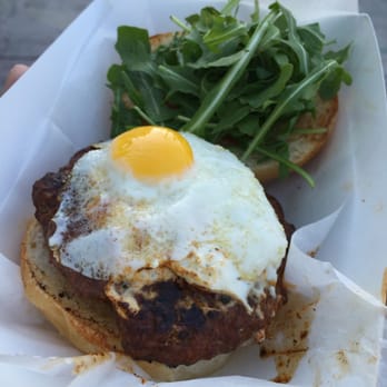 Purple People Eatery - Truffles Bison Burger - New American Near Me Purple People Eatery - Truffles Bison Burger - New American Near Me