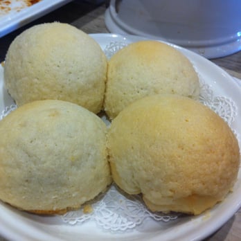 T.Pot China Bistro - BBQ pork bun with butter and sugar (#9) ($5.75) - Dim Sum Near Me - Calgary, Alberta T.Pot China Bistro - BBQ pork bun with butter and sugar (#9) ($5.75) - Dim Sum Near Me - Calgary, Alberta