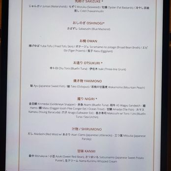 Shinbay - My wife has a shellfish allergy and they were happy to accommodate making changes. - Japanese Near Me - Scottsdale, Arizona