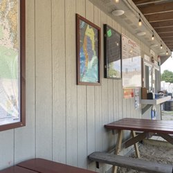 Cindy's Lobster Rolls - The outside with the two ordering windows.