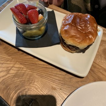 Fresko - Kids cheeseburger - New American Near Me - Des Moines, Iowa