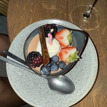 Calabra - Birthday mousse - Mediterranean Near Me - Santa Monica, California Calabra - Birthday mousse - Mediterranean Near Me - Santa Monica, California
