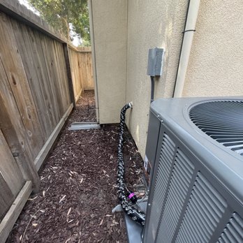 Haddon Heating & Cooling - AC lines with electrical box - Heating & Air Conditioning/HVAC Near Me - Concord, California