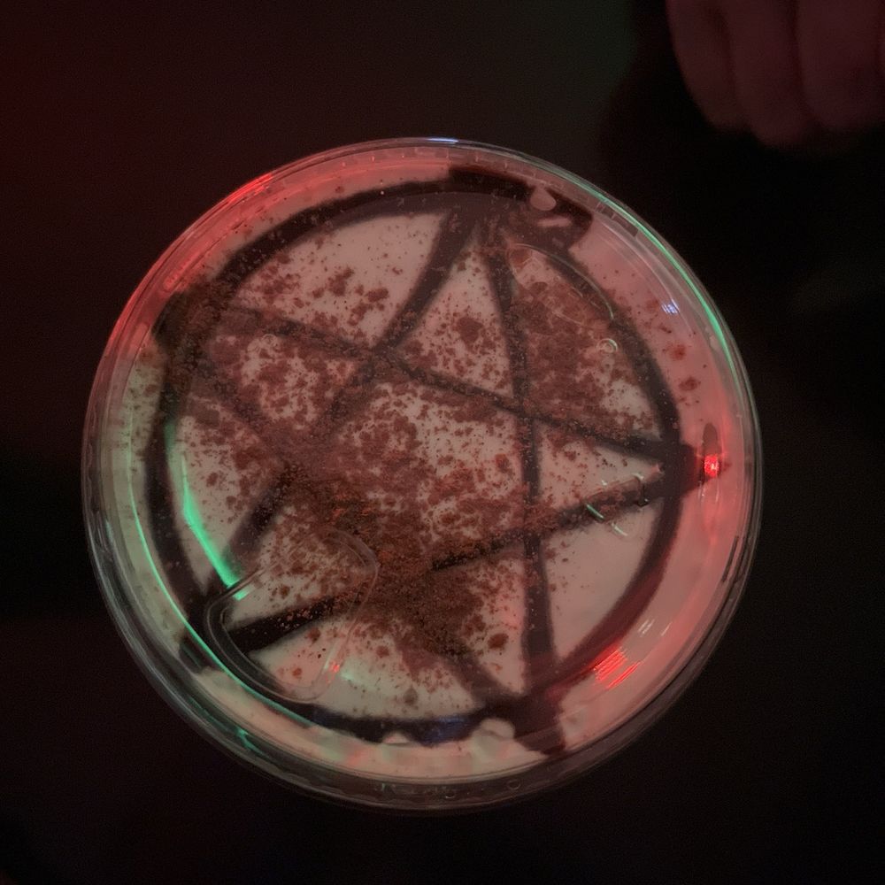 Roast The Dead Coffee - The design on my Cinnamon bun Fog :) - Coffee & Tea Near Me - Riverside, California Roast The Dead Coffee - The design on my Cinnamon bun Fog :) - Coffee & Tea Near Me - Riverside, California