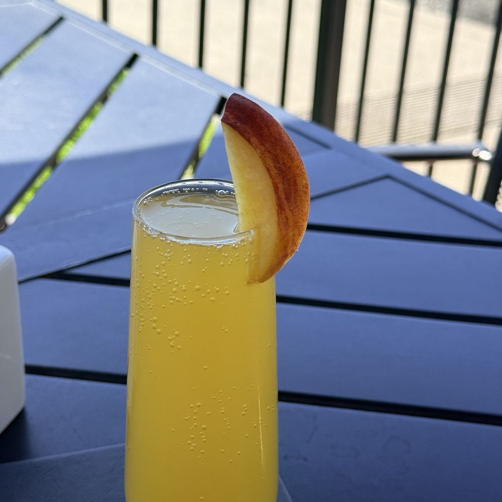Cafe Mimosa - Peach Mimosa was amazing - Breakfast & Brunch Near Me - Rohnert Park, California
