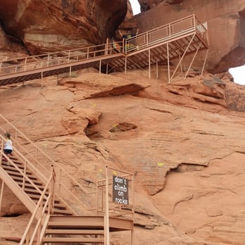Vegas Desert Tours - Atlatl rock at Valley of Fire. 84 steps to the top to look at pictographs - Tours Near Me Vegas Desert Tours - Atlatl rock at Valley of Fire. 84 steps to the top to look at pictographs - Tours Near Me