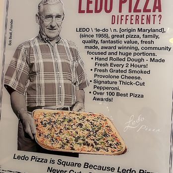 Ledo Pizza - History poster - Pizza Near Me - Tampa, Florida Ledo Pizza - History poster - Pizza Near Me - Tampa, Florida