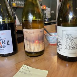 Common Wealth Crush - Three (3) very good wines out of many to choose from.