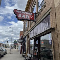 Montana Bar - Signage