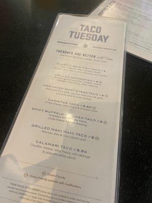 Menu photo 5 Brigantine Coronado, CA