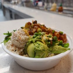 Poki Bowl - Poke bowl with all the toppings.