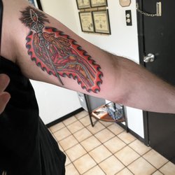 Faith Tattoo - Alex Grey's "The artists hand"