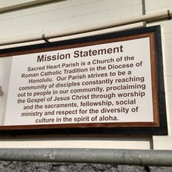 Sacred Heart Parish Waianae - Mission statement