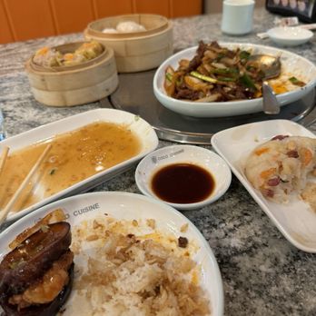 Coco Cuisine - The remains of our very delicious Dim Sum meal... :-) - Cantonese Near Me - Columbus, Ohio