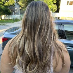 House of Hair Westchester - My hair after they did it