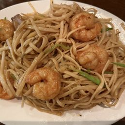 Shrimp lo mein Shrimp lo mein