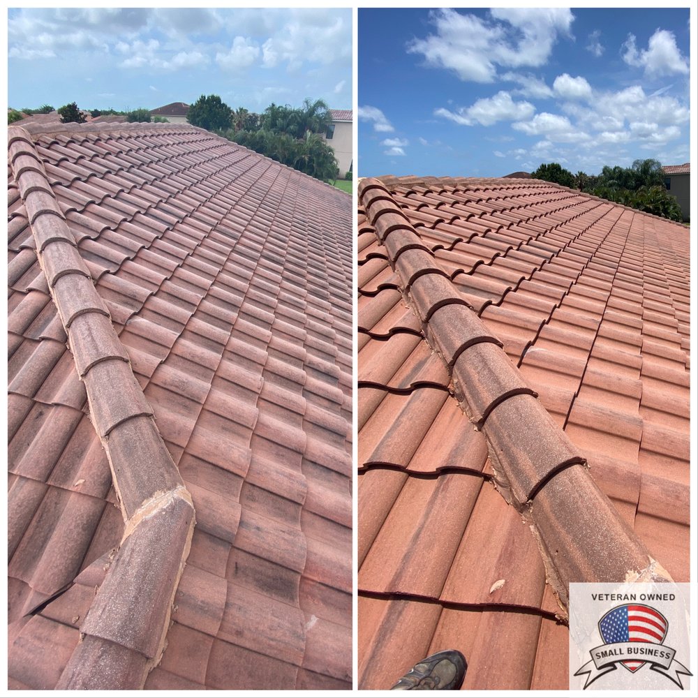 Slide of Veterans Pressure & Soft Washing