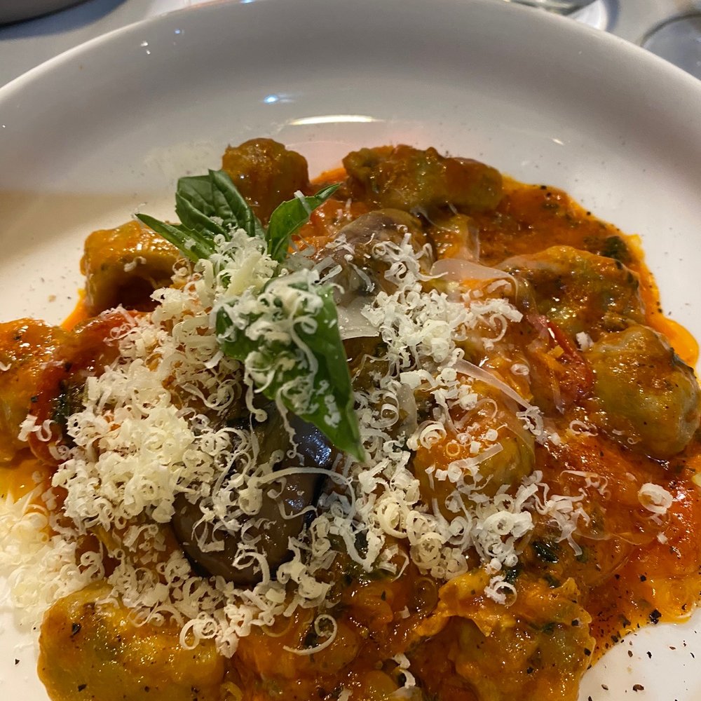 Giordi - Eppplant Gnocchi - Modern European Near Me - Stuart, Florida Giordi - Eppplant Gnocchi - Modern European Near Me - Stuart, Florida