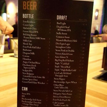 90 NINETY - Beer list - New American Near Me - Las Vegas, Nevada 90 NINETY - Beer list - New American Near Me - Las Vegas, Nevada