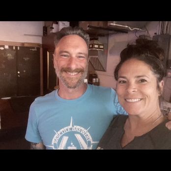 Bascule Brewery And Public House - Chris (the owner) and I! Great job! - Breweries Near Me - Lorain, Ohio