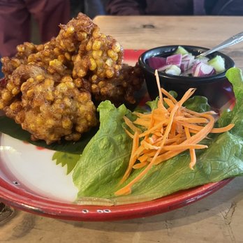 Khao Nom - Thai Corn Fritter - Desserts Near Me - Elmhurst, New York Khao Nom - Thai Corn Fritter - Desserts Near Me - Elmhurst, New York