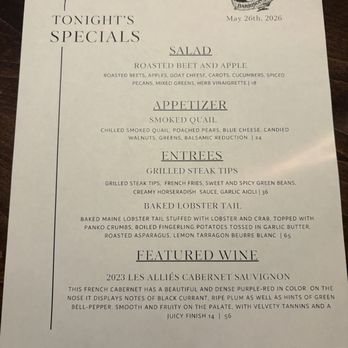 Harrison's Restaurant & Bar - Menu - Bars Near Me - Stowe, Vermont