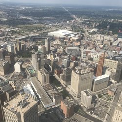 White Pine Helicopters - Detroit City Aerial View