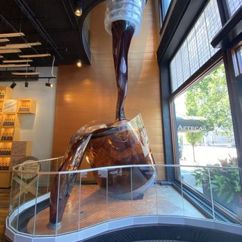 Evan Williams Bourbon Experience - Upon entering, cool sculpture - Tours Near Me - Louisville, Kentucky