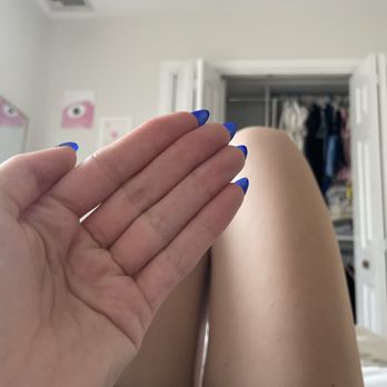 Jess Nails - They are so extremely short when I specified I wanted them long - Nail Salons Near Me - Pelham, New York