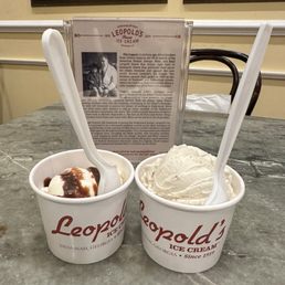 Ice cream single scoops Ice cream single scoops