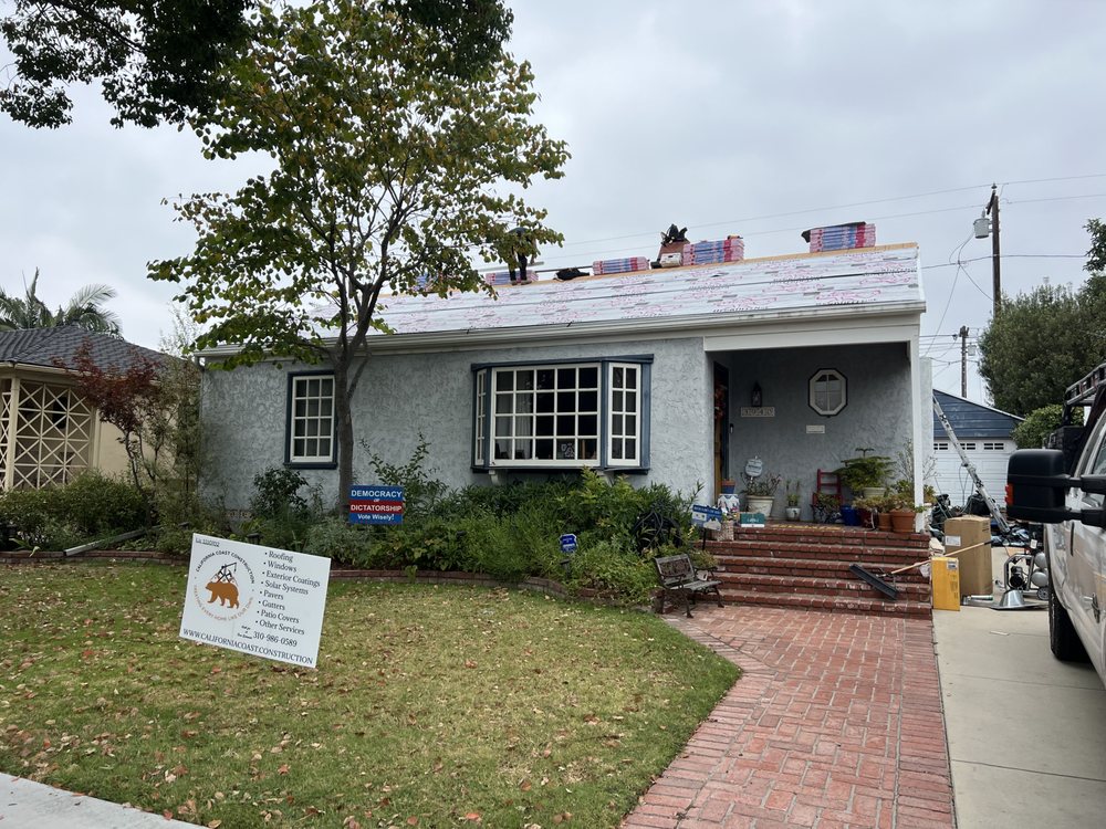 Slide of California Coast Construction