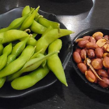 Icho Izakaya - edamame and salted peanuts - Japanese Near Me - Temple City, California