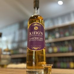 King's Family Distillery - First bourbon of the day.