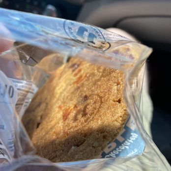 Jimmy John's - An unboxing in a single image. Chocolate Chunk cookie with the seal freshly broken. Mmm! - Fast Food Near Me - Sterling, Colorado