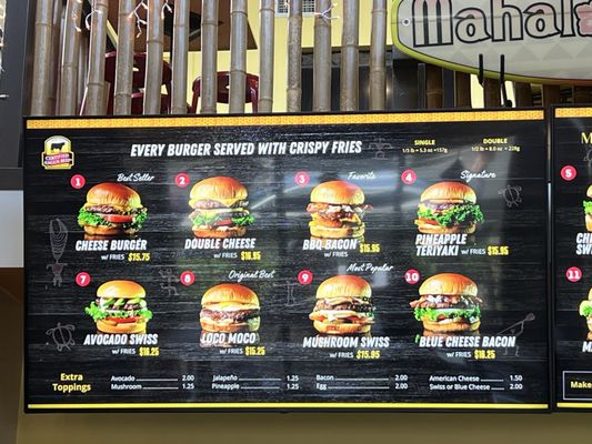 Menu photo 2 Mahaloha Burger - Kailua Kailua, HI Menu photo 2 Mahaloha Burger - Kailua Kailua, HI