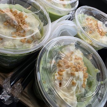 La Ka Viet - Banana Pudding Matcha - Desserts Near Me - Westminster, California