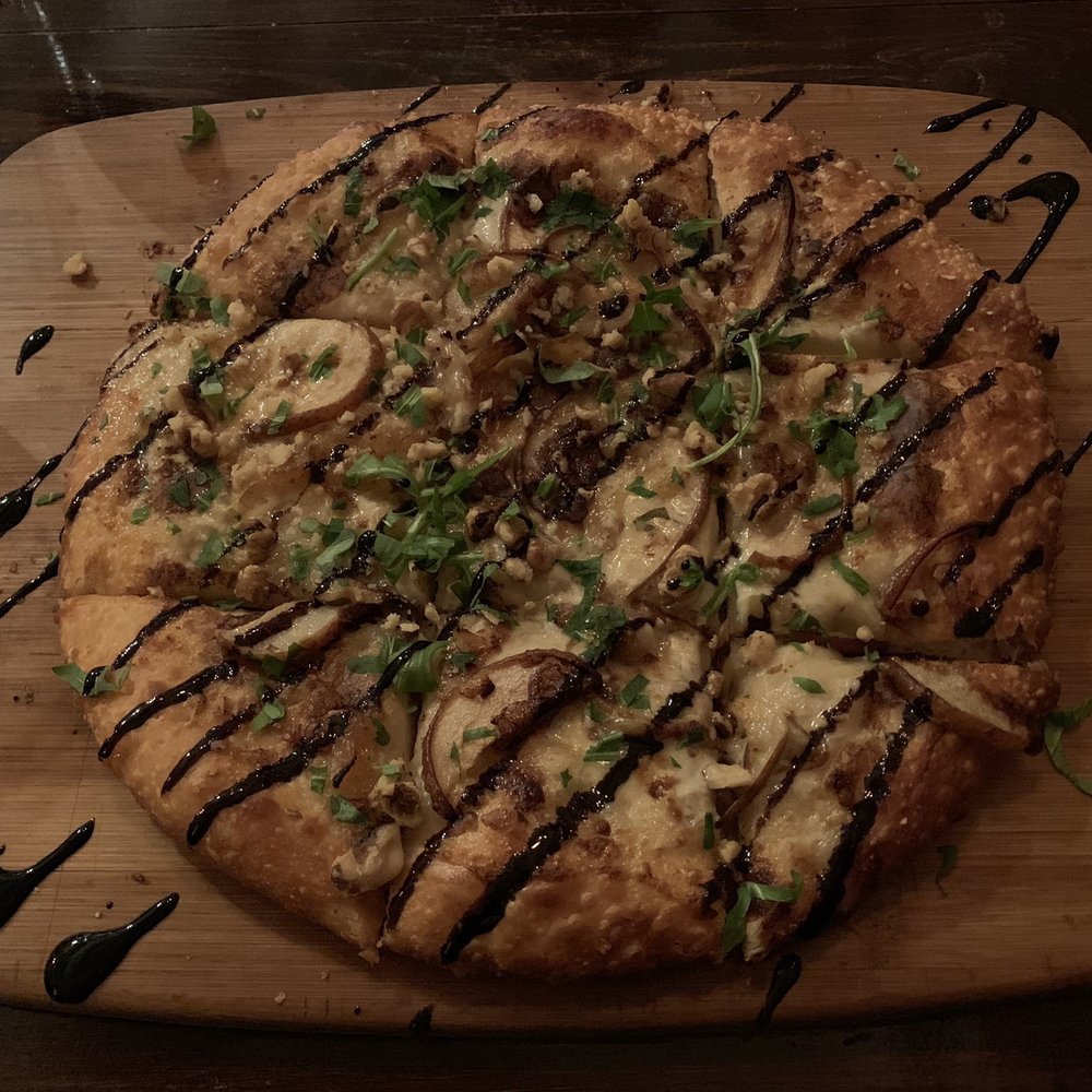 Osteria G - Gorgonzola and Pear Pizza - Italian Near Me - Apex, North Carolina
