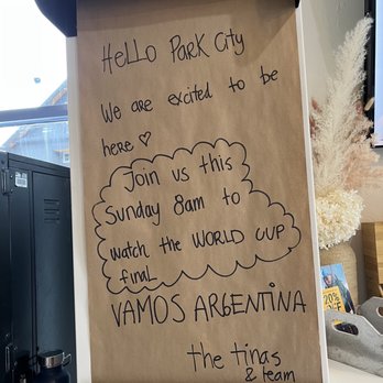 Argentina's - World Cup final time! ValenTINA and AugusTINA are from ArgenTINA. - Empanadas Near Me - Park City, Utah