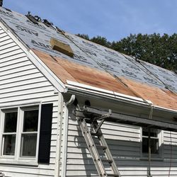 CMW Roofing & Siding - New plywood and guys were careful w gutters and siding