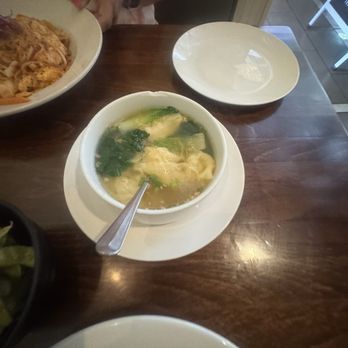 Lime Leaf Thai Eatery - Wonton soup, which is sooooo fantastic! - Thai Near Me - Metairie, Louisiana