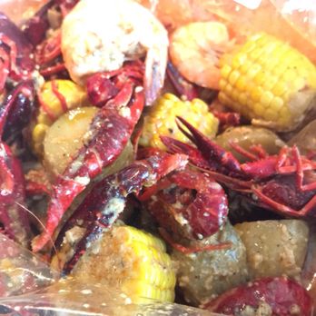 Ben's Crab - A. 1 lb. Crawfish and 1 lb. Shrimp - Seafood Near Me - Oceanside, New York