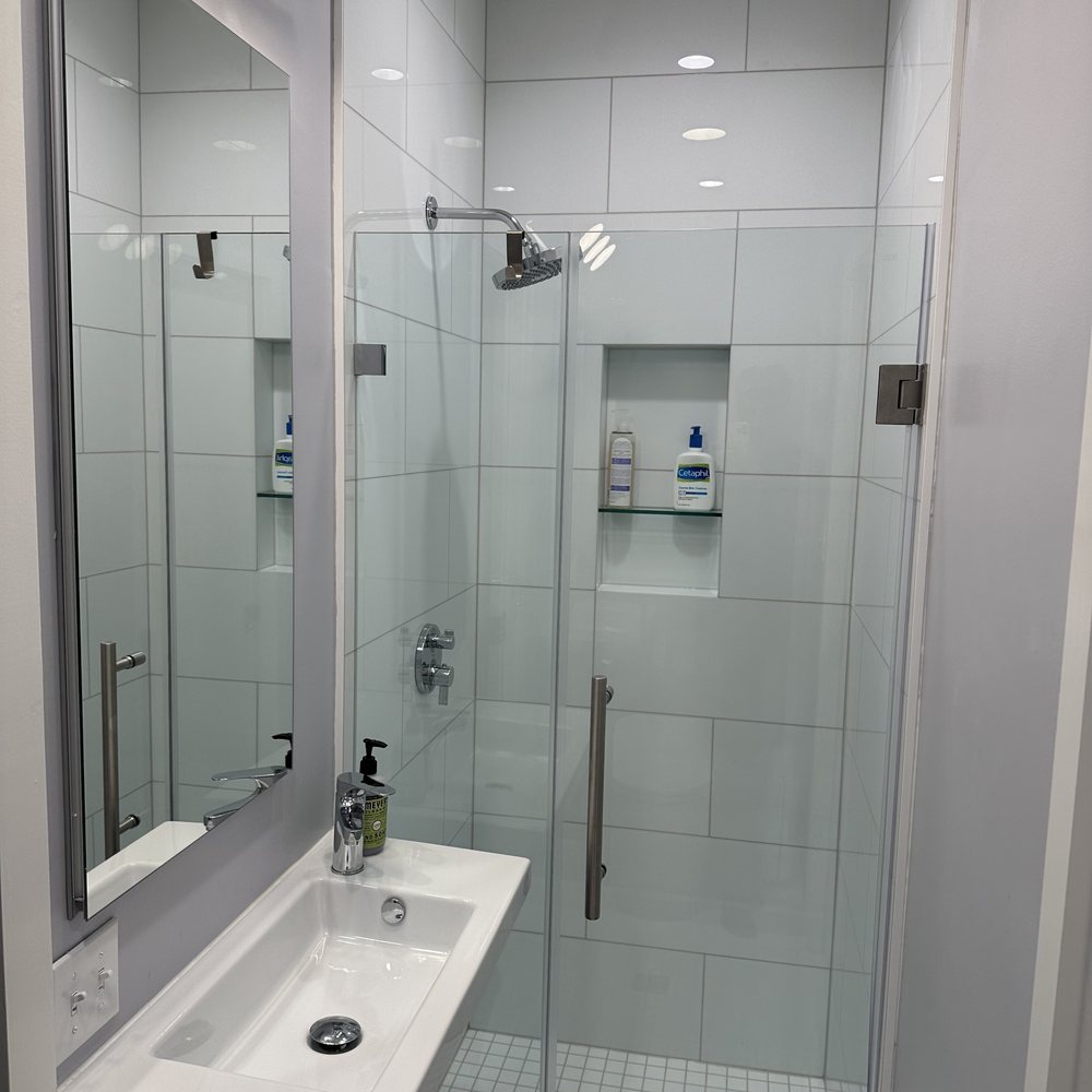 Hannes Ots - Full bathroom remodel. New everything including shower stall, sink, and medicine cabinet. - General Contractors Near Me Hannes Ots - Full bathroom remodel. New everything including shower stall, sink, and medicine cabinet. - General Contractors Near Me