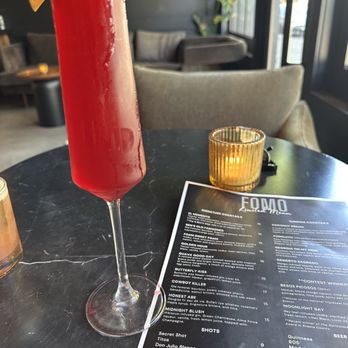 Fomo - Midnight Blush - Cocktail Bars Near Me - Redding, California