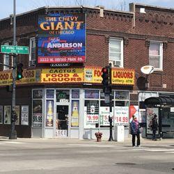 Cactus Food & Liquors - New and improved storefront.