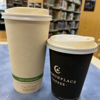 Commonplace Coffee - Large peppermint latte and small praline latte - Coffee & Tea Near Me - Pittsburgh, Pennsylvania Commonplace Coffee - Large peppermint latte and small praline latte - Coffee & Tea Near Me - Pittsburgh, Pennsylvania