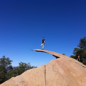 Mount Woodson Trail - Potato Chip Rock - Hiking Near Me - Poway, California Mount Woodson Trail - Potato Chip Rock - Hiking Near Me - Poway, California